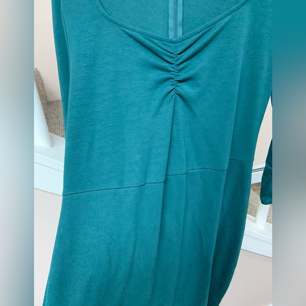 Old Navy Turquoise Dress, Size Lp - Picture 3 of 9